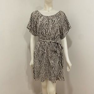 Alice + Olivia Silk Chiffon Dress Large L